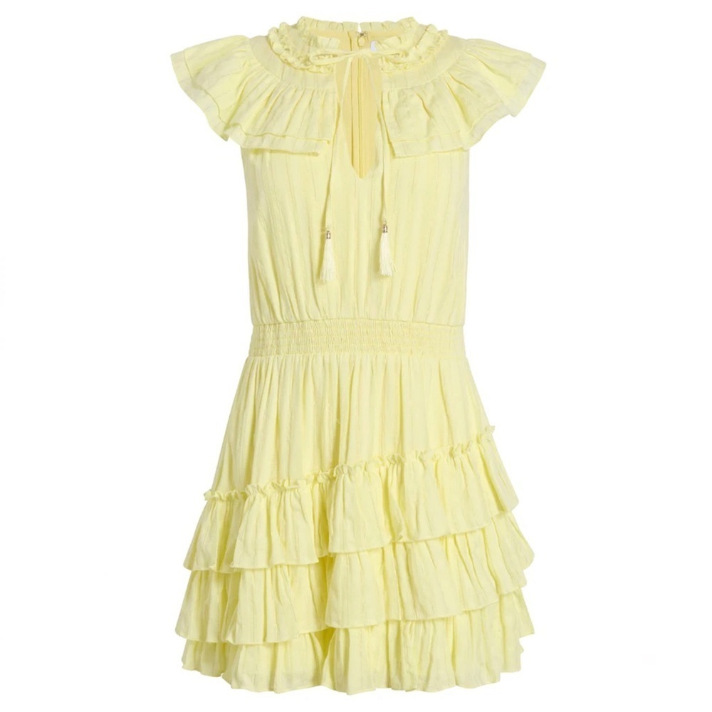 New Likely Yellow Tiered mini dress!